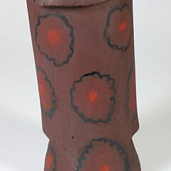 Jose Leoncio Carved Wood Sculpture of a Woman
