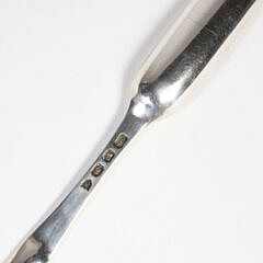 Irish George III Sterling Silver Marrow Spoon, Mark of Michael Keating, Dublin, 1796