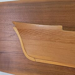 Vintage Ship Builder’s Half Hull Model