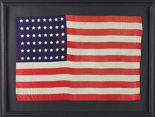 1678-1865 Framed Flag A