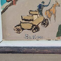 Elizabeth “Betty” Yates Ensign (1923-2009) “Steamboat Wharf, Nantucket”