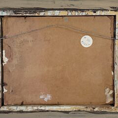 Elizabeth “Betty” Yates Ensign (1923-2009) “Steamboat Wharf, Nantucket”