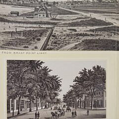 Rare Late 19th C. Nantucket Souvenir Fold Out Illustrated Booklet