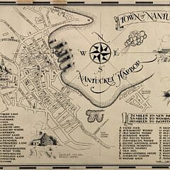1722-1865 Nantucket Map A
