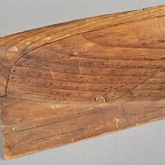 Diminutive 19th Century Shipbuilder’s Half Hull Model