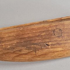 Diminutive 19th Century Shipbuilder’s Half Hull Model