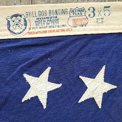 Vintage World War Two Era 48 Star United States American Flag