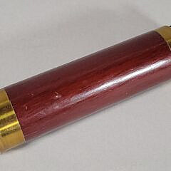 Antique Mahogany and Brass Three Draw Sailor’s Spyglass