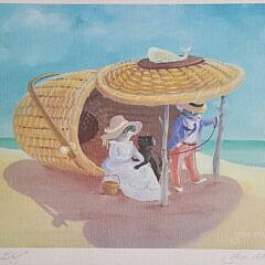 1772-1865 Goeorge Davis Beach Bag A
