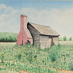 1775-1865 Virginia Smokehouse A