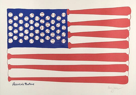 1776-1865 Baseball Flag A