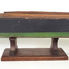 Antique Flying Yankee Model 73 Wind Up Pond Boat Wooden Toy