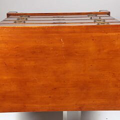 Labeled Eldred Wheeler Tiger Maple Chippendale Style Tall Chest
