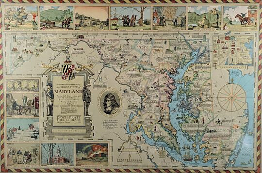 1805-1865 Maryland Map A
