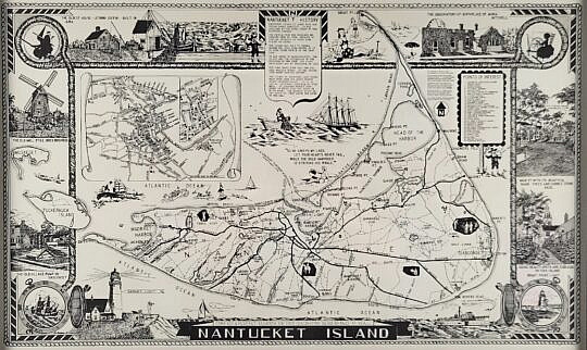 1814-1865 Nantucket Map A