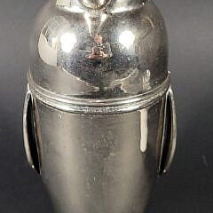 Vintage Art Deco Style Silver Plated Penguin Cocktail Shaker