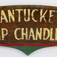 Original Nantucket Ship Chandlery Sign