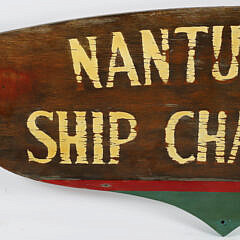 Original Nantucket Ship Chandlery Sign