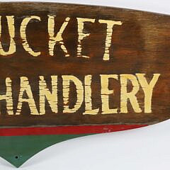 Original Nantucket Ship Chandlery Sign