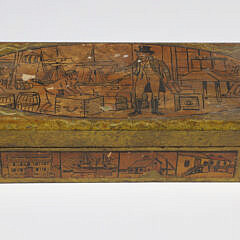 Tony Sarg (1880-1942)Decoupage Glove Box