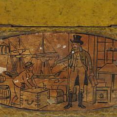 Tony Sarg Decoupage Glove Box