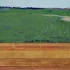 Anne Packard Oil on Canvas Landscape Titled “Flatlands”