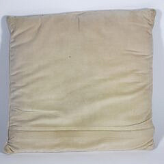 Vintage “Welcome Friends” Whaling Needlepoint Pillow