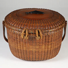 Jose Formoso Reyes Nantucket Friendship Basket, circa 1978