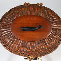 Jose Formoso Reyes Nantucket Friendship Basket, circa 1978