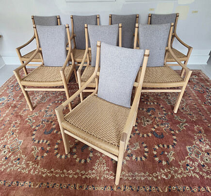 2-5701 Eight Morning Works Dining Chairs A