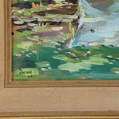 Andrew Shunney Oil on Linen “Beach Chair”