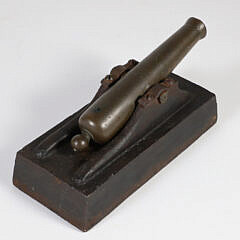 Diminutive 19th Century Nautical Yacht Signal Salute Cannon