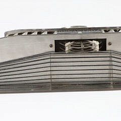 Mid Century Modern Half Hull Model of the Onalinda Sidewheel Ferry