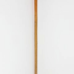 Carved Whippet Dog Head Grip Cane, 19th Century