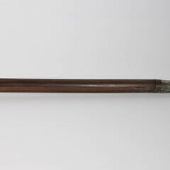 Carved Triple Bull Dog Head Cane, 19th Century