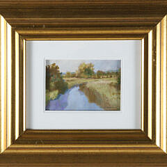 Reif Snyder Miniature Oil on Board “Old Lyme, Connecticut”