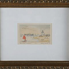 Betty J. Sarantis Limited Edition Print "Brant Point Nantucket" #12/100