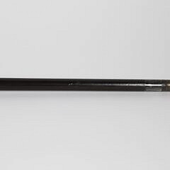 Carved Whippet Dog Head Grip Cane, 19th Century