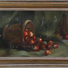 Dee Macy Oil on Canvas "Apple Still Life"