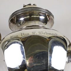 American Coin Silver Coffee Pot, Mulford Wendell & Co. Albany, New York