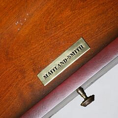 Maitland Smith Leather Bound Games Table