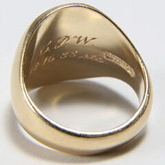 Tiffany & Co. 14k Gold Signet Ring
