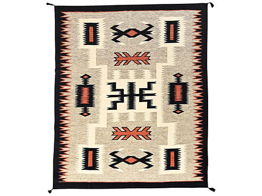 254-4700 Navajo Style Wool Rug A