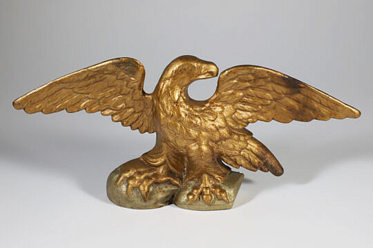 Vintage Cast Iron American Eagle Doorstop