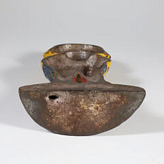 Cast Iron Painted Antique Hubley Doorstop “Bobby Blake”