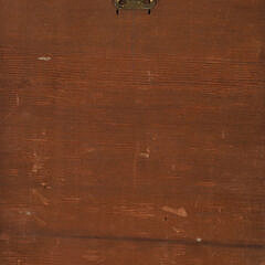 Vintage Miniature Half Hull on Plank of a Sailboat with Carved Wood Sails and Hull