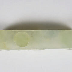 Jade Belt Loop Carved Foo Dragon