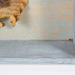 S.G. Seltz Folk Art Carved Bald Eagle in Flight