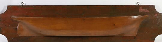 Mahogany Half Hull