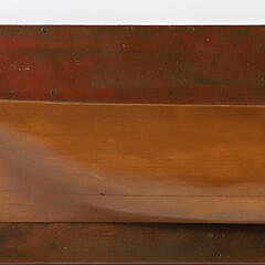 Vintage Mahogany Half Hull on Plank